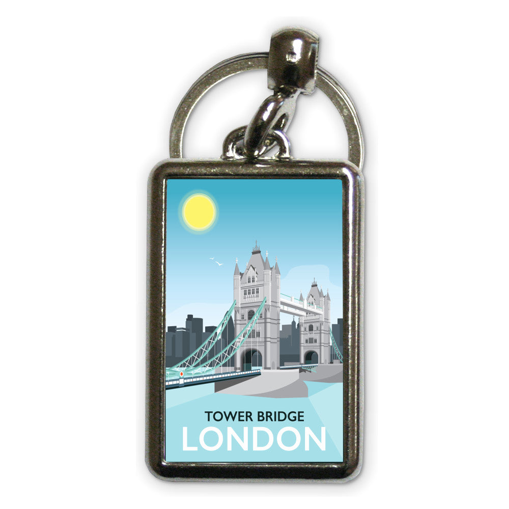 Tower Bridge, London Metal Keyring