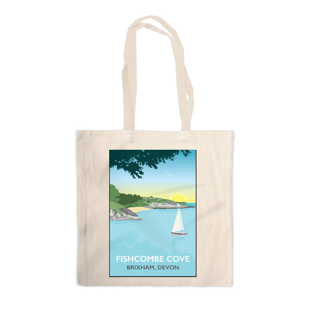 Fishcombe Cove, Brixham Canvas Tote Bag