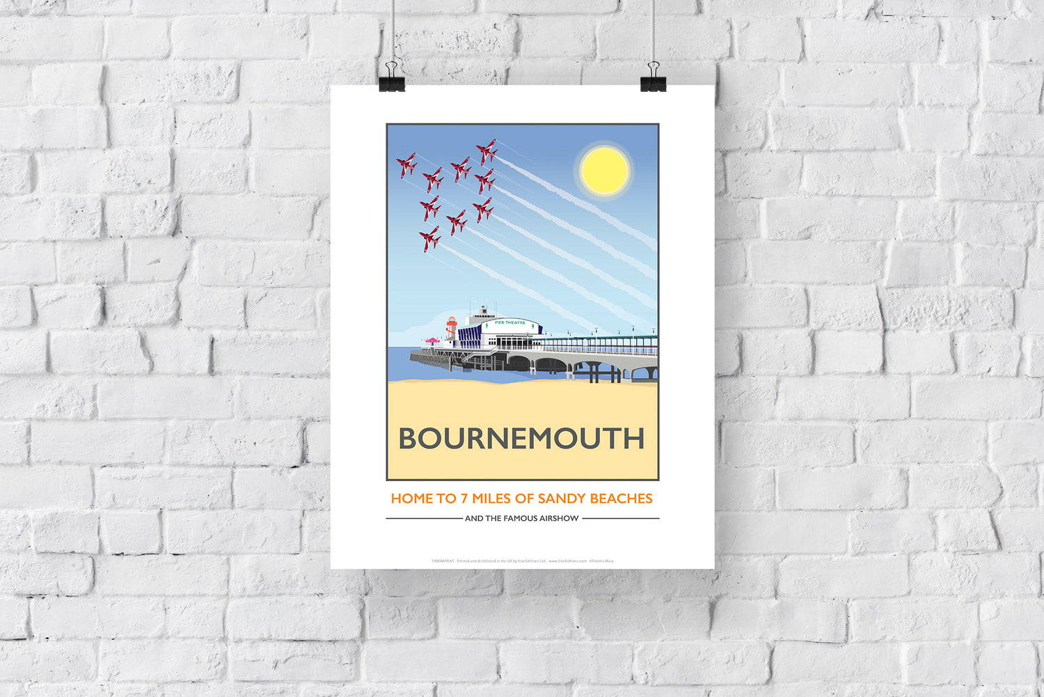 Bournemouth, Dorset - Art Print