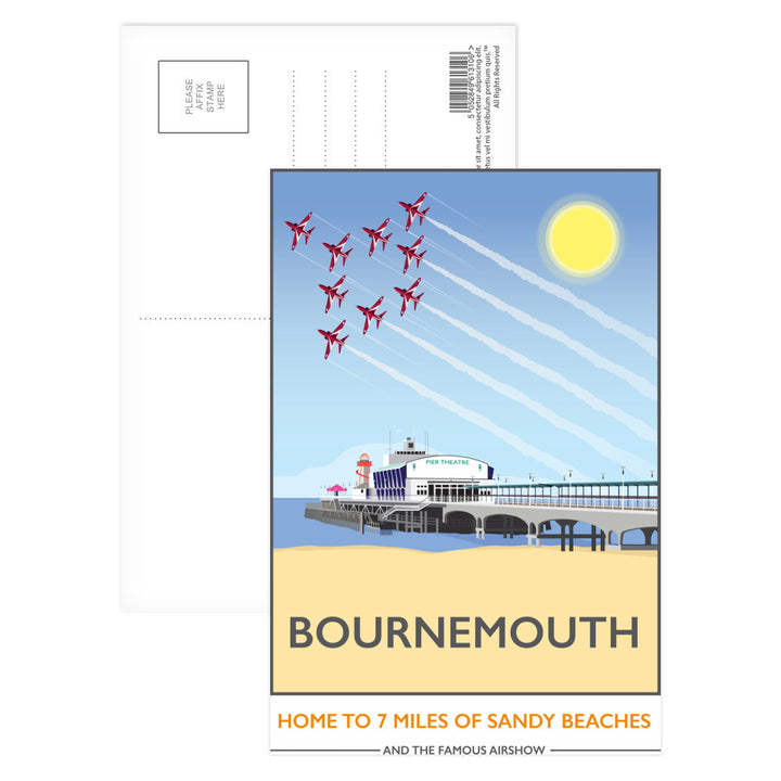 Bournemouth, Dorset Postcard Pack
