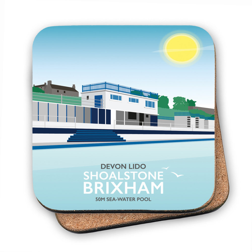 Devon Lido, Brixham MDF Coaster