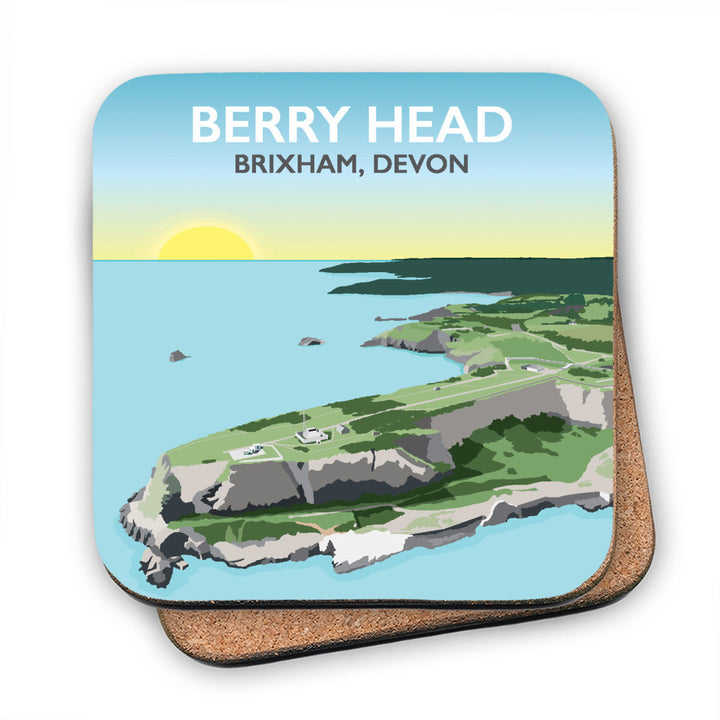 Berry Head, Brixham MDF Coaster