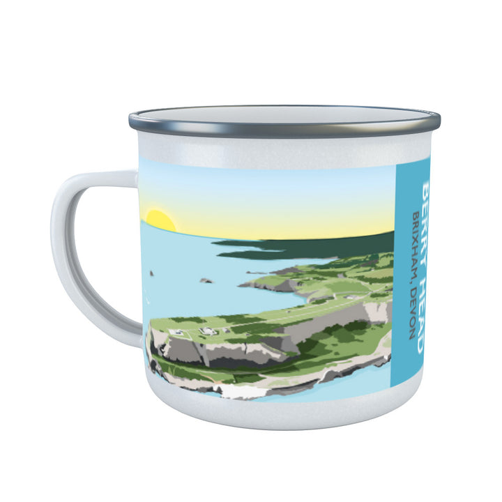 Berry Head, Brixham Enamel Mug