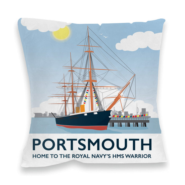 HMS Warrior, Portsmouth Fibre Filled Cushion