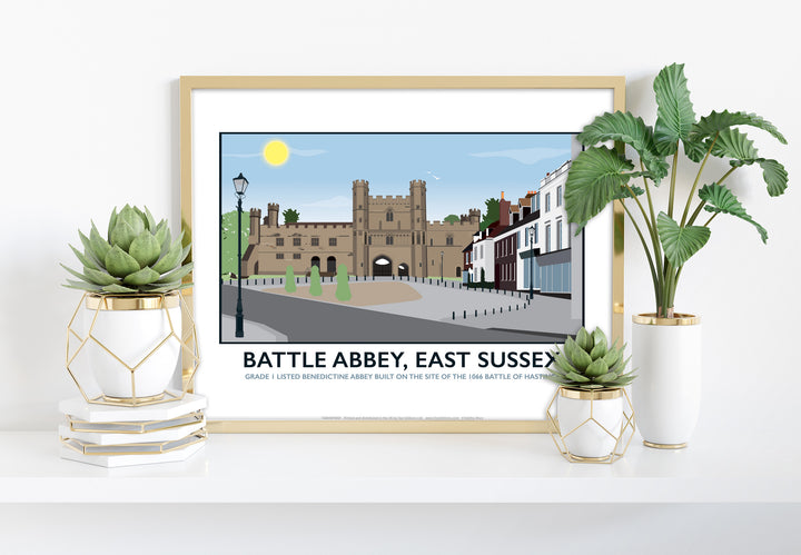 Battle Abbey, Battle - Art Print
