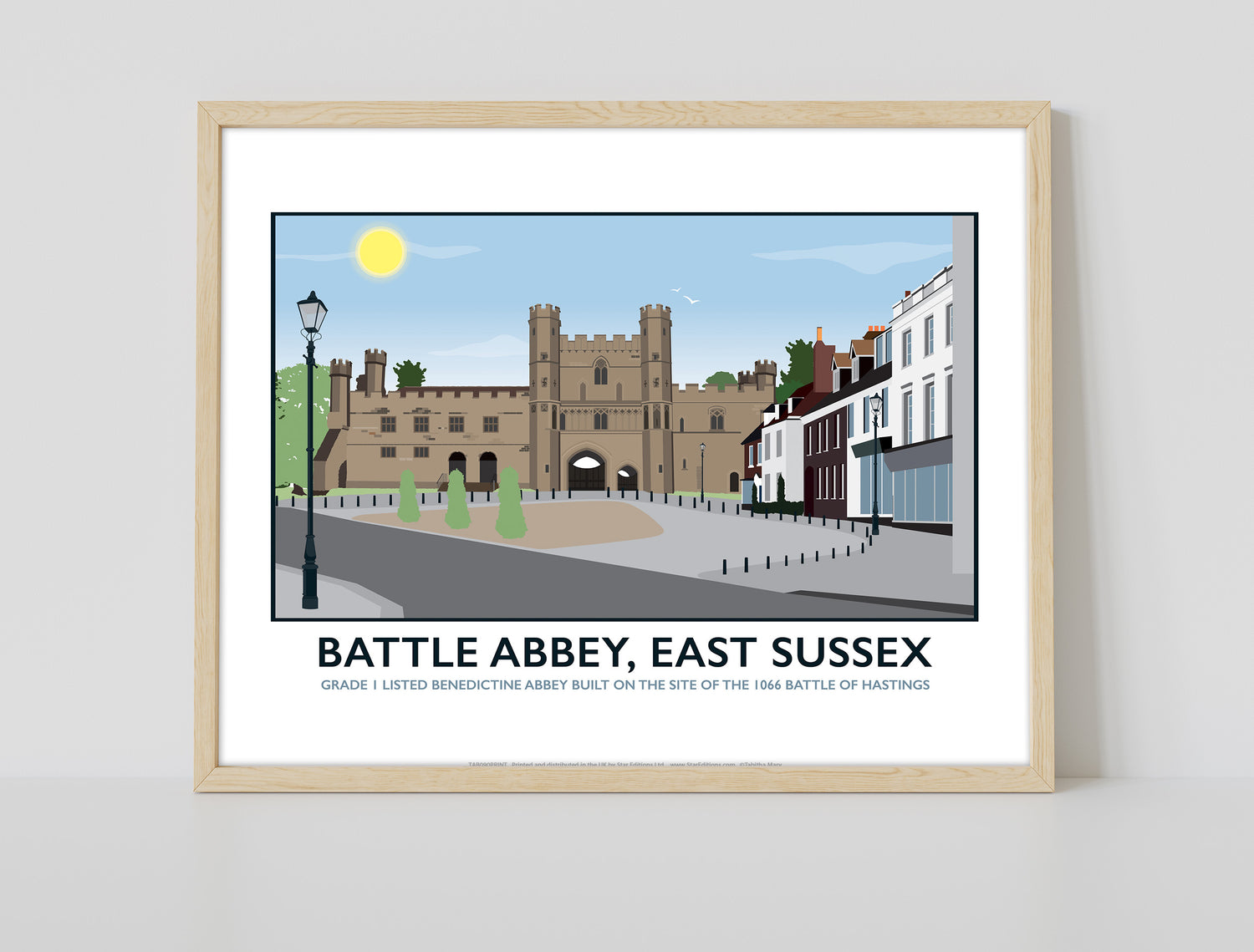 Battle Abbey, Battle - Art Print