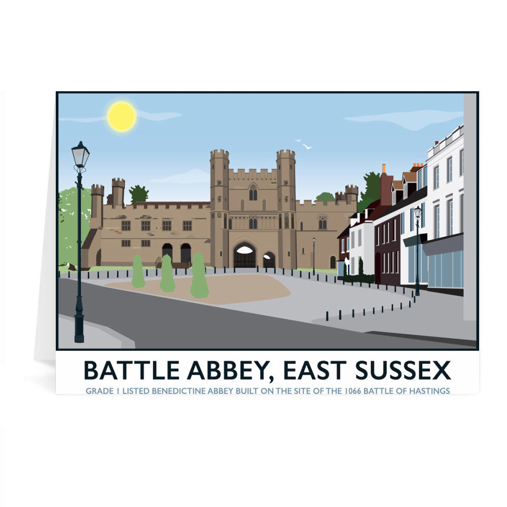 Battle Abbey, Battle Greeting Card 7x5