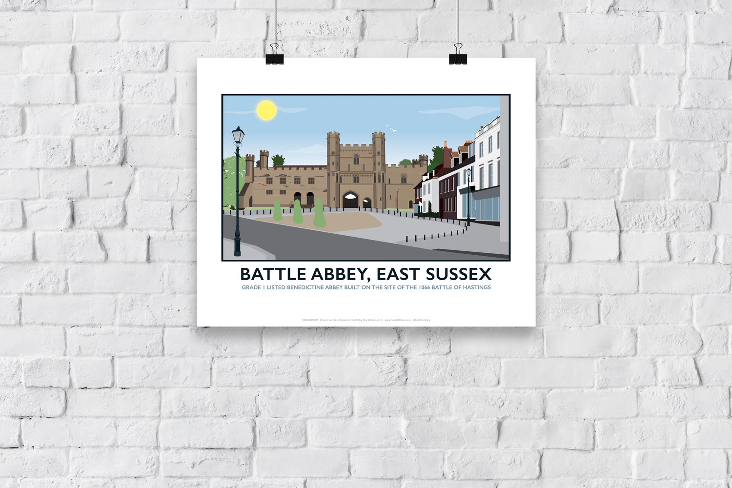 Battle Abbey, Battle - Art Print