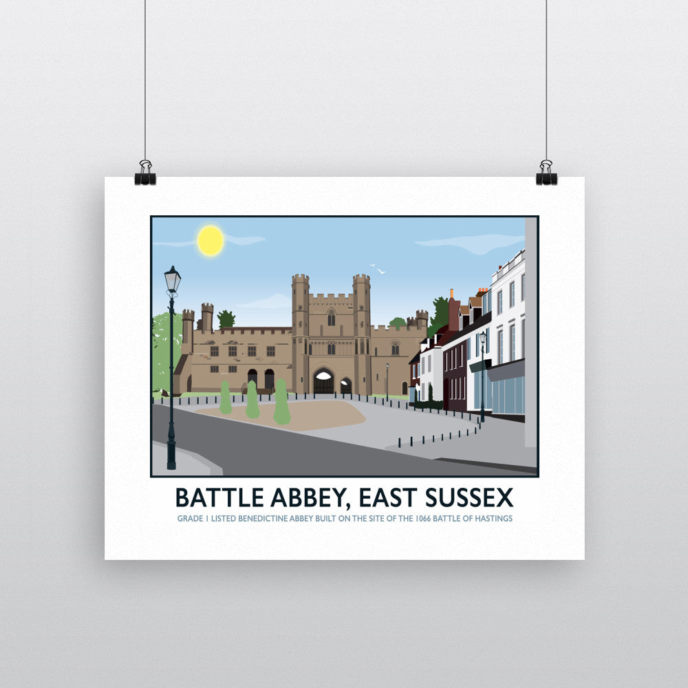 Battle Abbey, Battle - Art Print