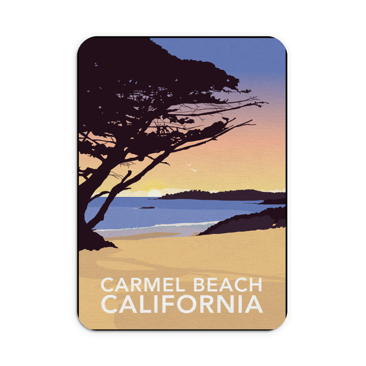 Carmel Beach, California Mouse mat