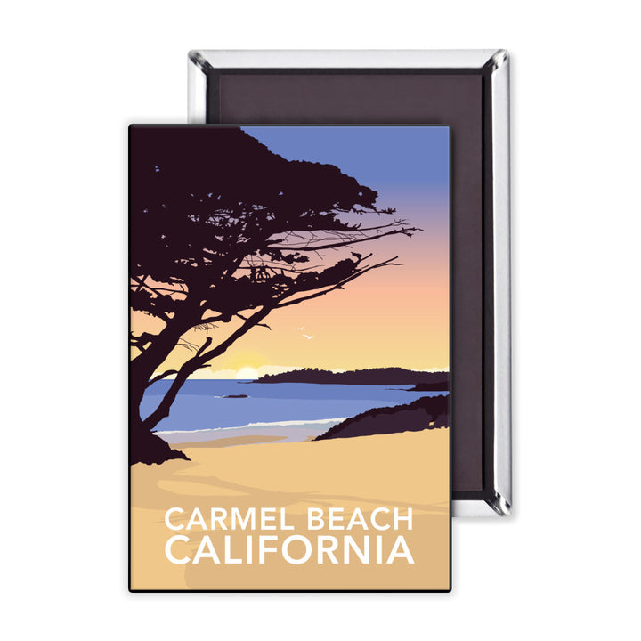 Carmel Beach, California Magnet