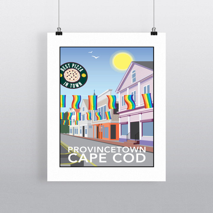 Provincetown, Cape Cod 90x120cm Fine Art Print
