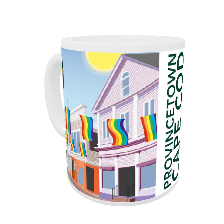 Provincetown, Cape Cod Coloured Insert Mug