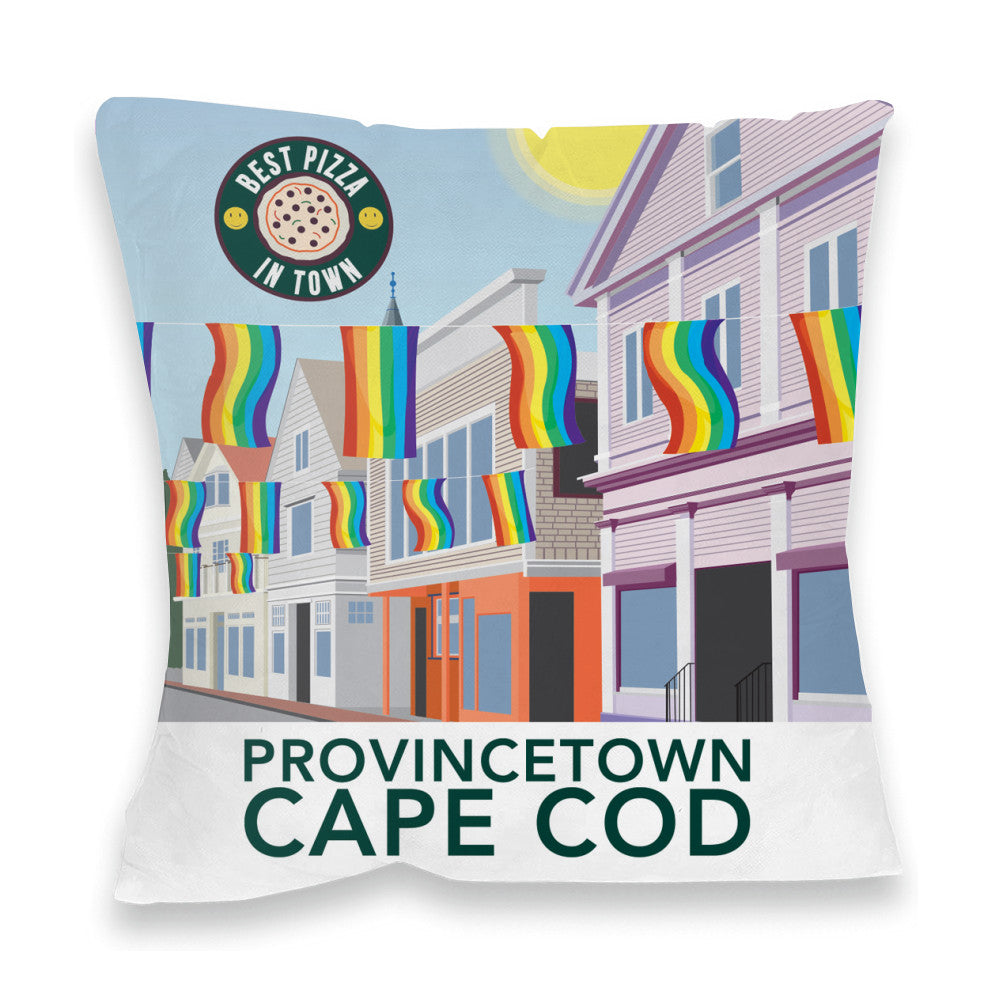 Provincetown, Cape Cod Fibre Filled Cushion