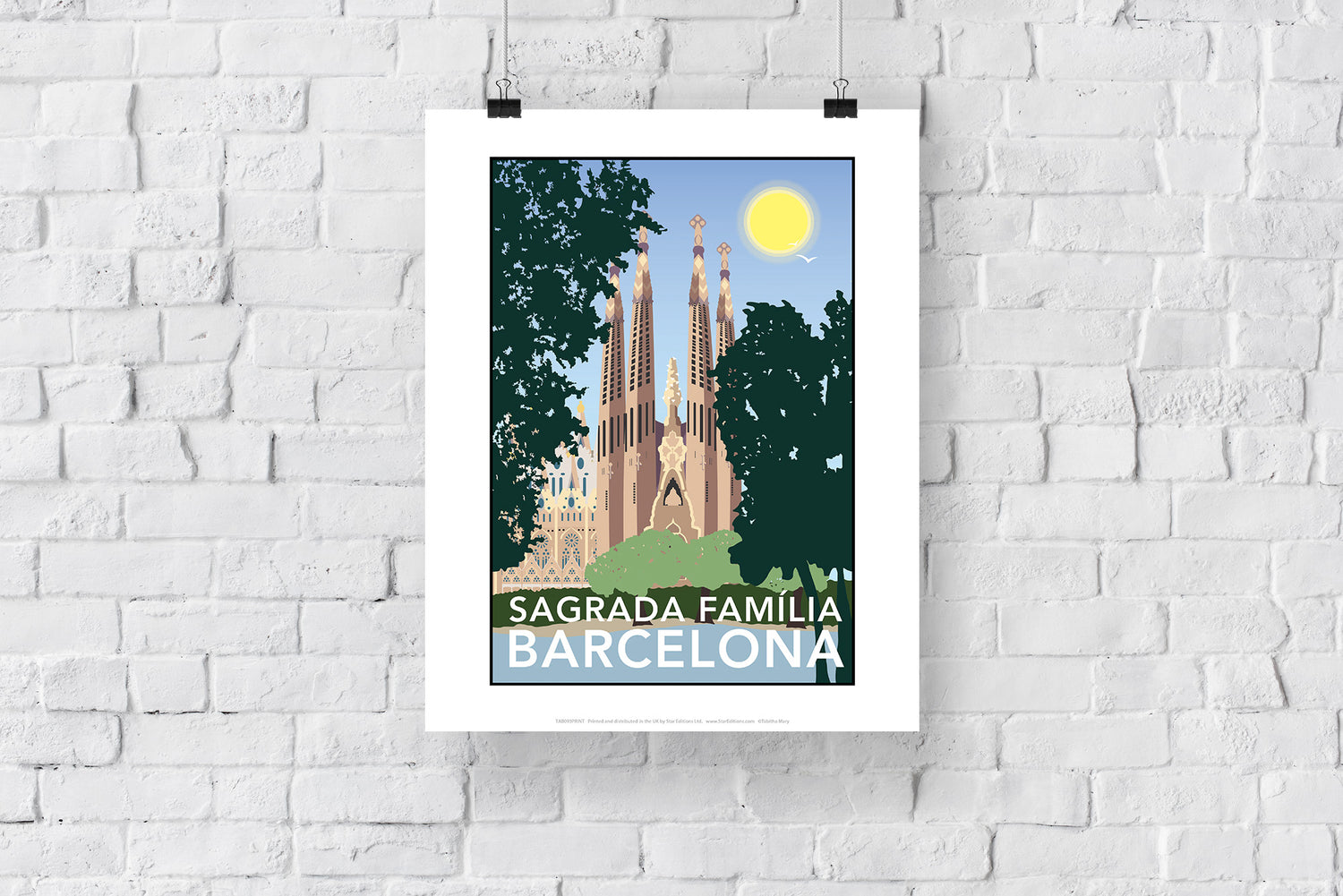 Sagrada Familia, Barcelona - Art Print