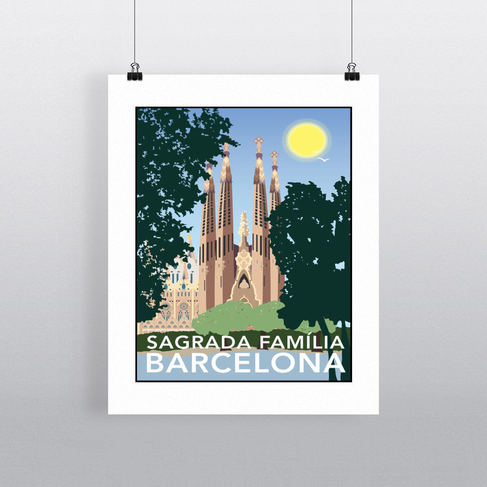 Sagrada Familia, Barcelona 90x120cm Fine Art Print