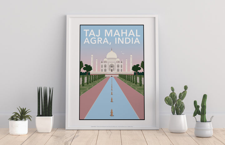 Taj Mahal, Agra - Art Print