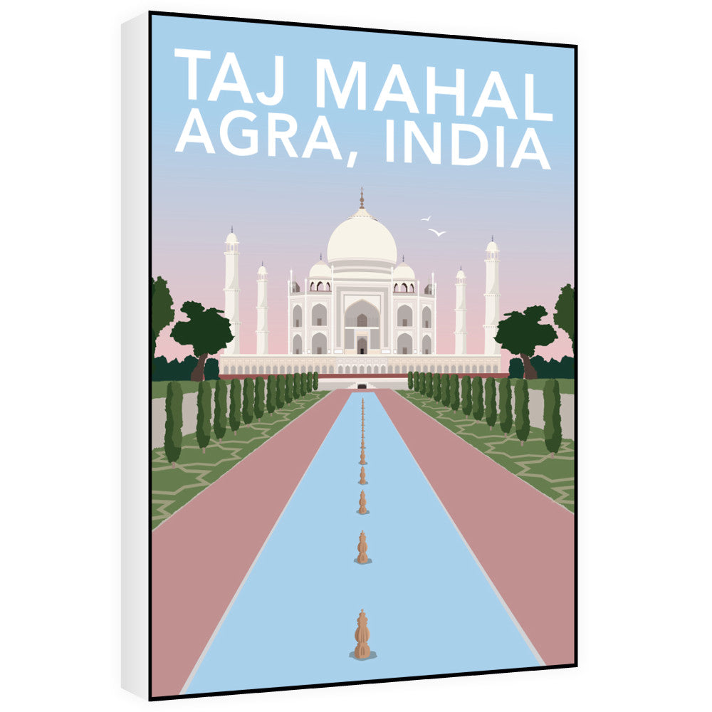 Taj Mahal, Agra 60cm x 80cm Canvas