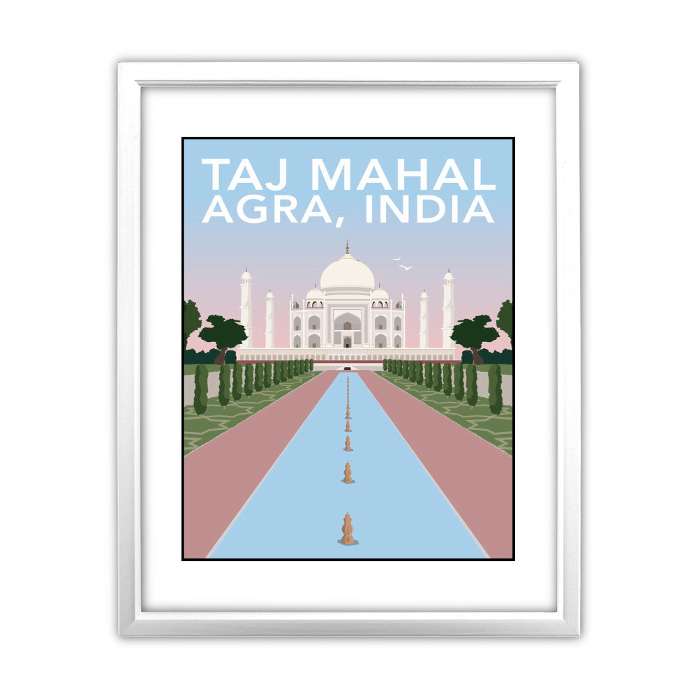 Taj Mahal, Agra - Art Print