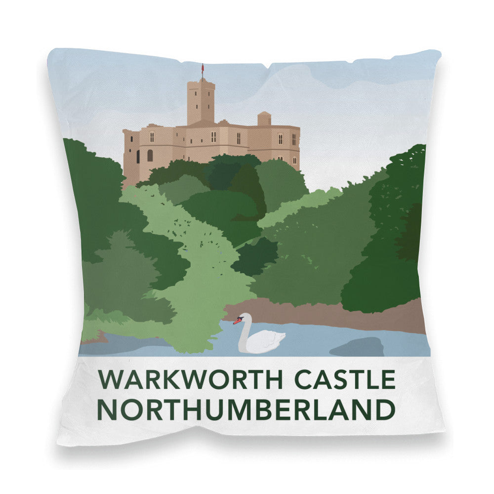 Warkworth Castle, Warkworth Fibre Filled Cushion