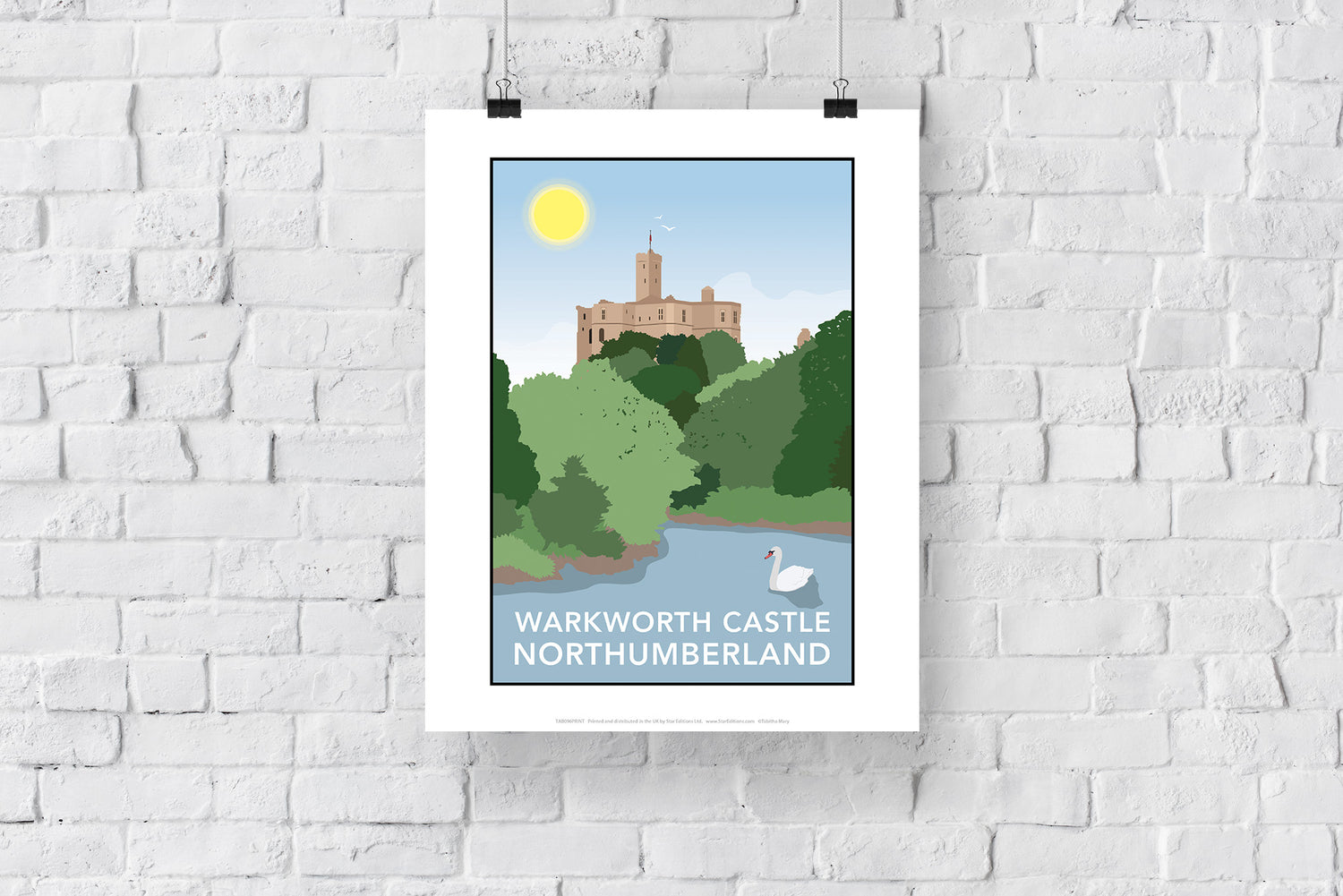 Warkworth Castle, Warkworth - Art Print