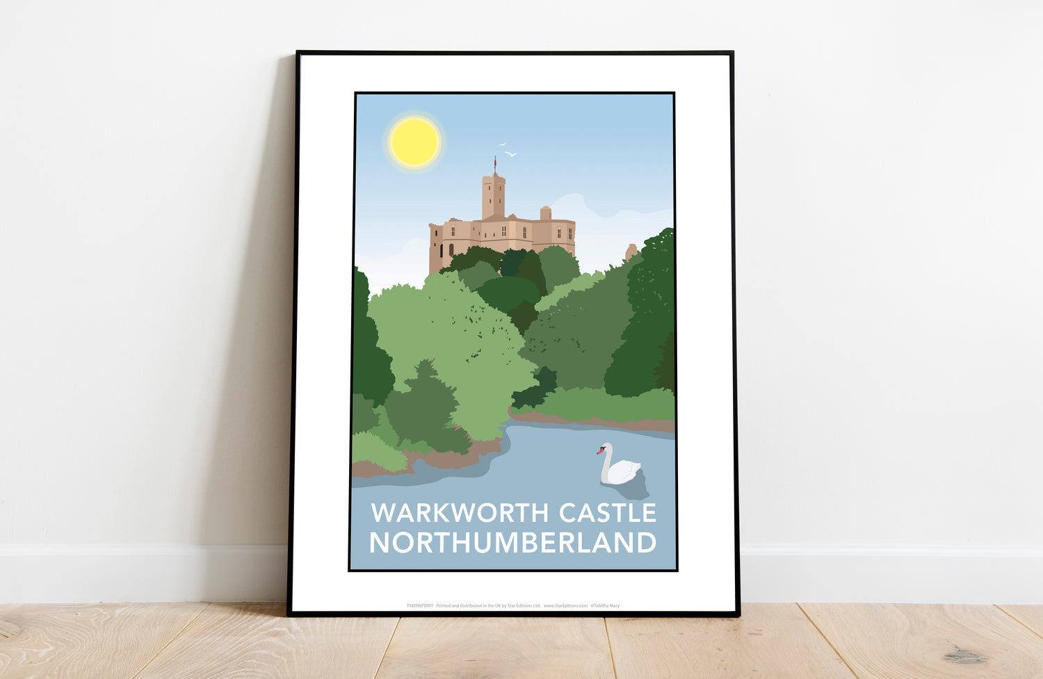 Warkworth Castle, Warkworth - Art Print