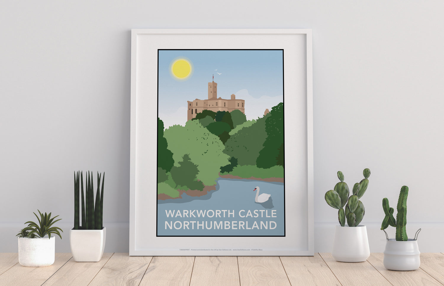 Warkworth Castle, Warkworth - Art Print