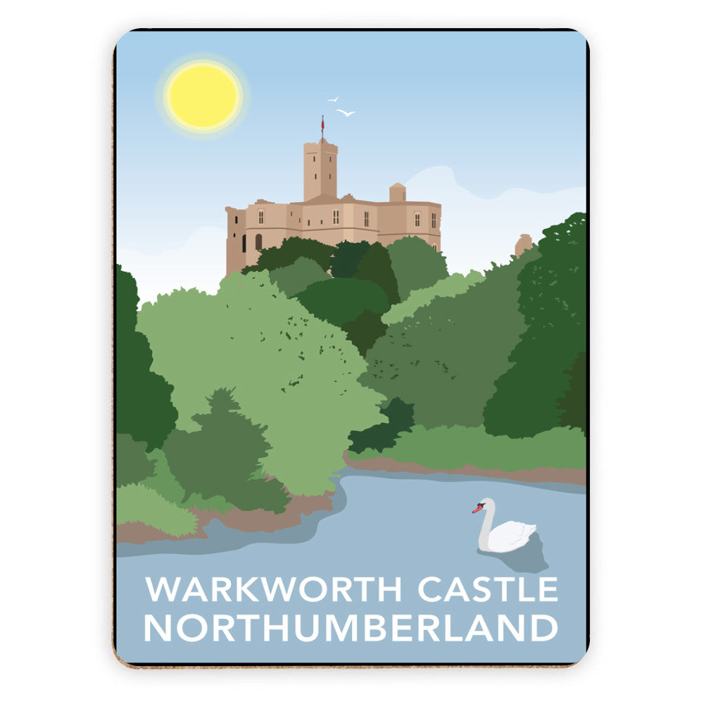 Warkworth Castle, Warkworth Placemat