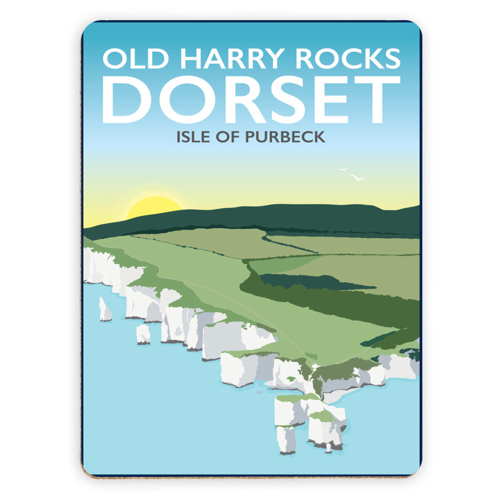 Old Harry Rocks, Dorset Placemat