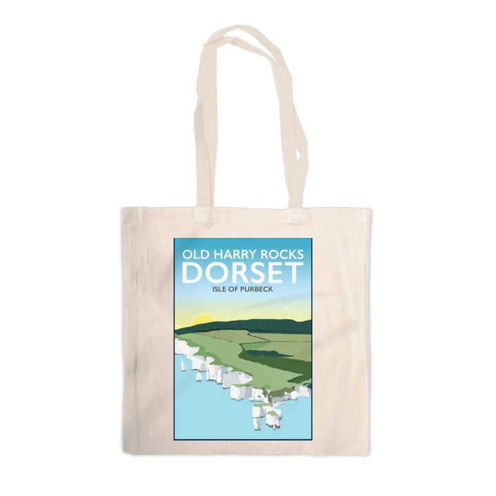 Old Harry Rocks, Dorset Canvas Tote Bag