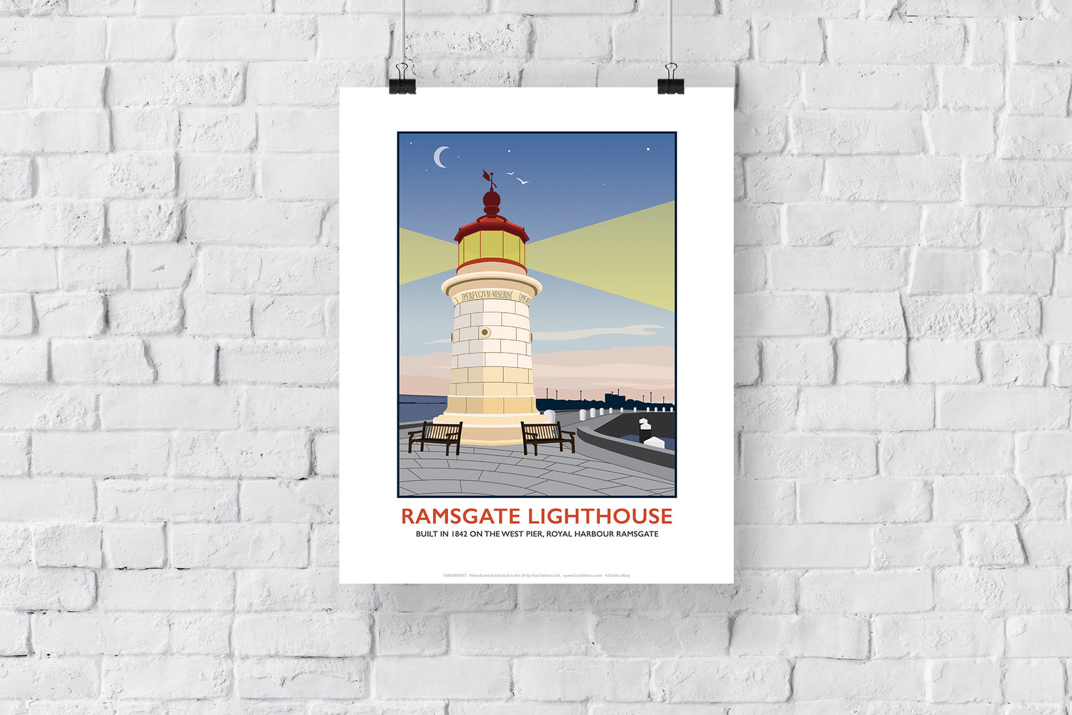Ramsgate Lighthouse, Ramsgate - Art Print