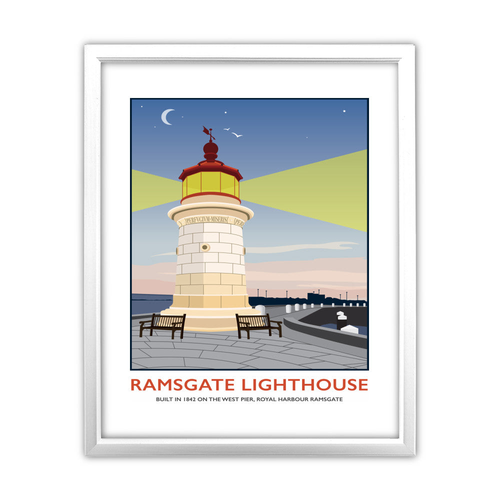 Ramsgate Lighthouse, Ramsgate - Art Print