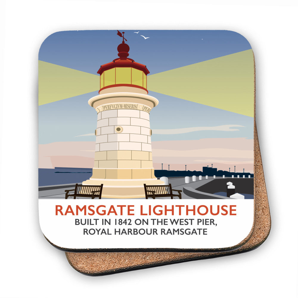 Ramsgate Lighthouse, Ramsgate MDF Coaster