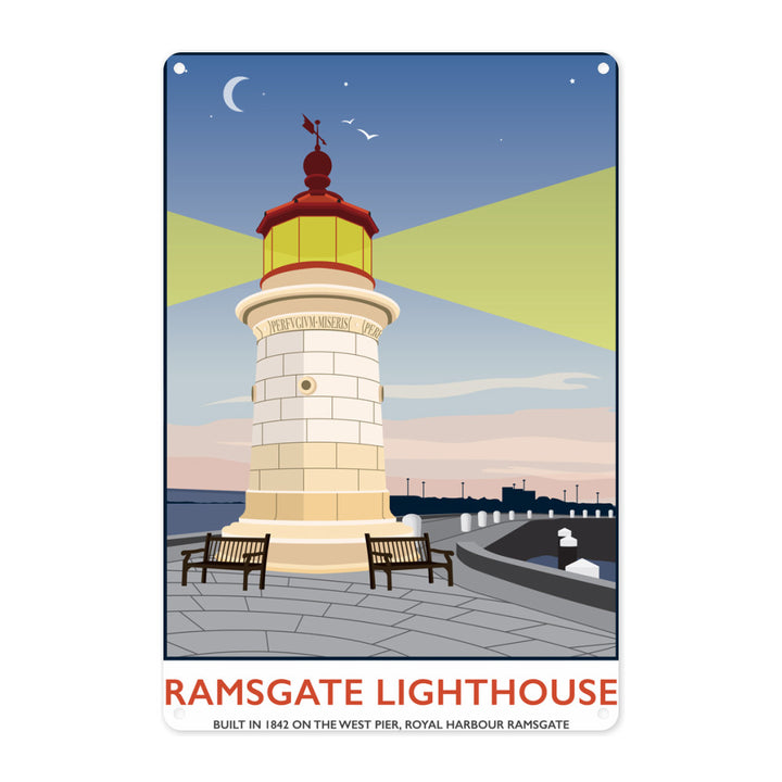 Ramsgate Lighthouse, Ramsgate Metal Sign