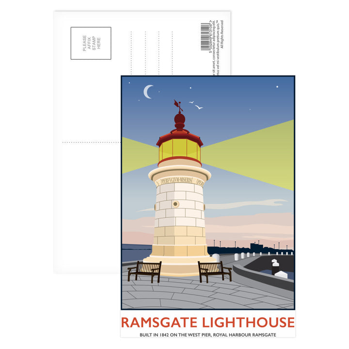 Ramsgate Lighthouse, Ramsgate Postcard Pack