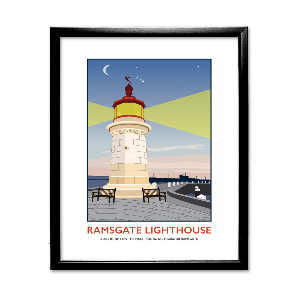 Ramsgate Lighthouse, Ramsgate - Art Print