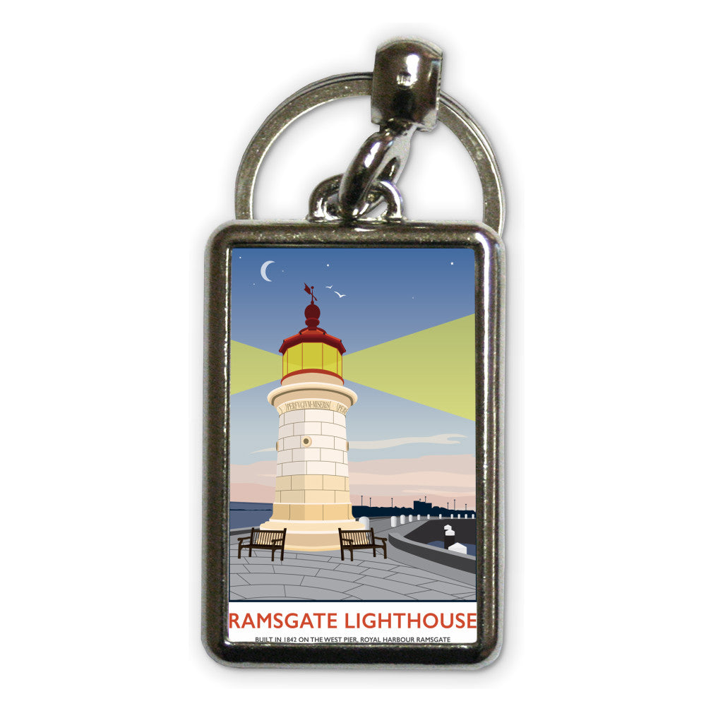 Ramsgate Lighthouse, Ramsgate Metal Keyring