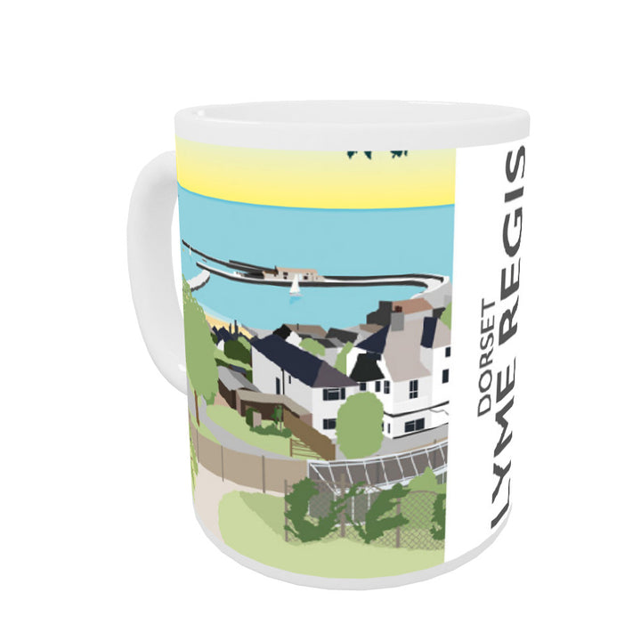Lyme Regis, Dorset Coloured Insert Mug