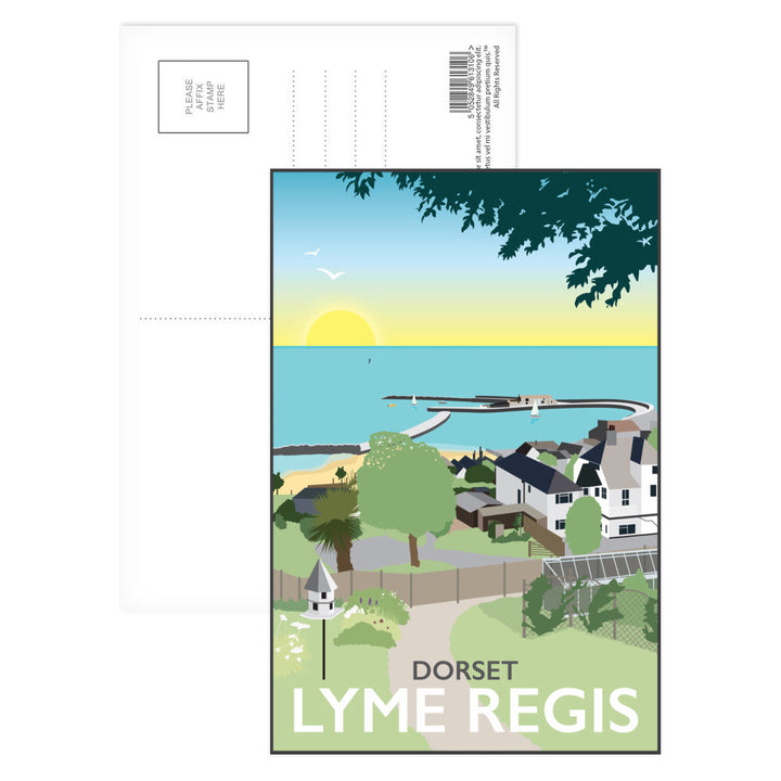 Lyme Regis, Dorset Postcard Pack