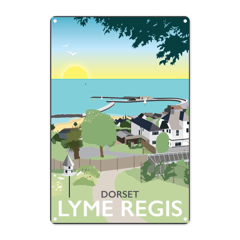 Lyme Regis, Dorset Metal Sign