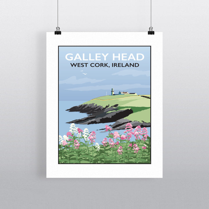 Galley Head, West Cork 90x120cm Fine Art Print