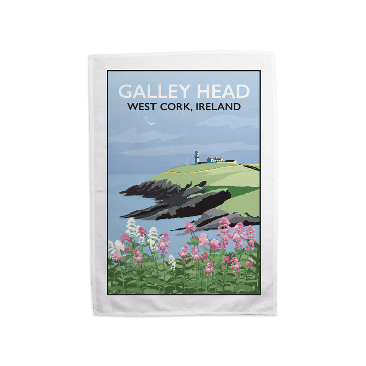 Galley Head, West Cork Tea Towel