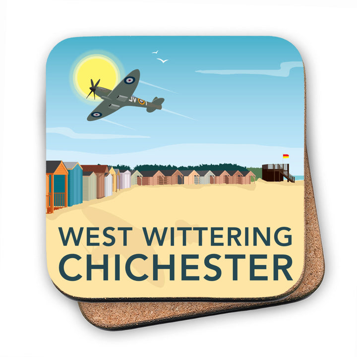 West Wittering, Chichester MDF Coaster