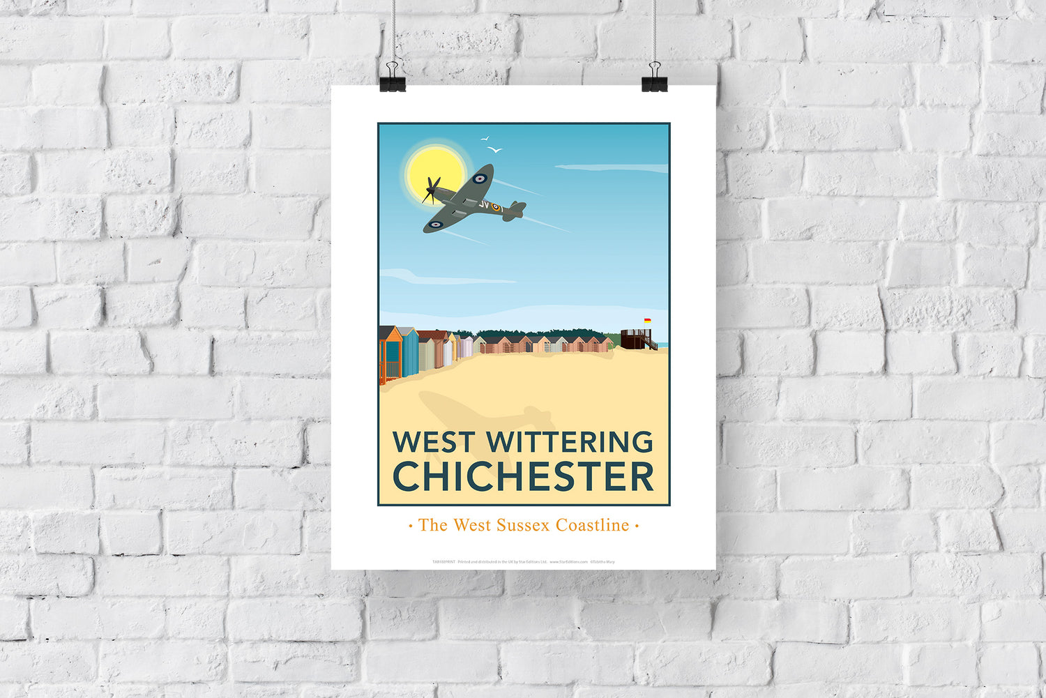 West Wittering, Chichester - Art Print