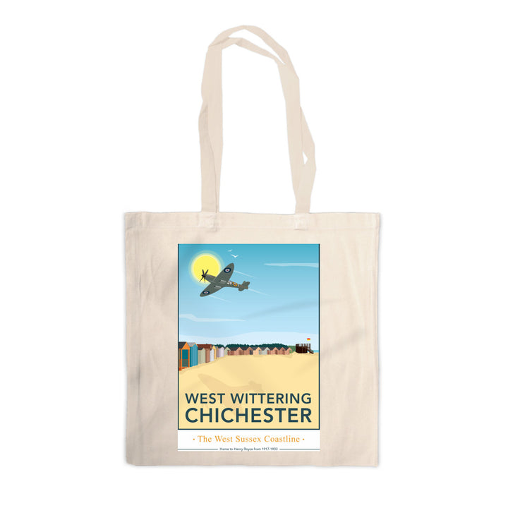 West Wittering, Chichester Canvas Tote Bag