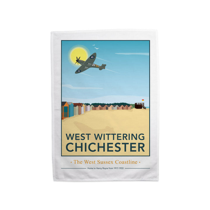 West Wittering, Chichester Tea Towel