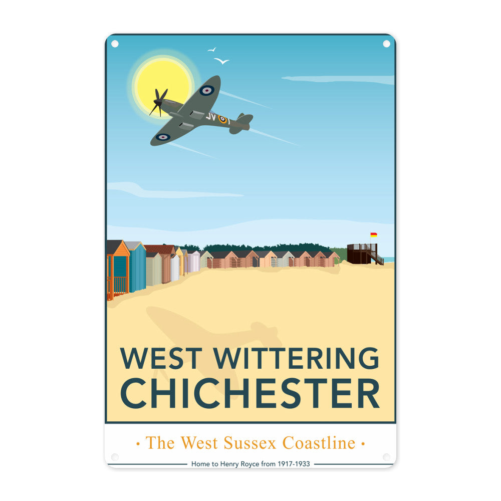 West Wittering, Chichester Metal Sign