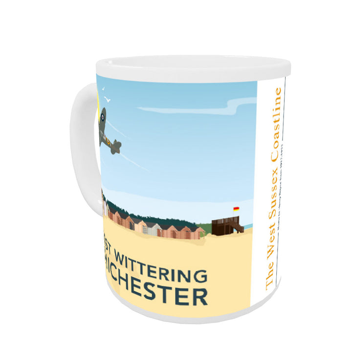 West Wittering, Chichester Coloured Insert Mug