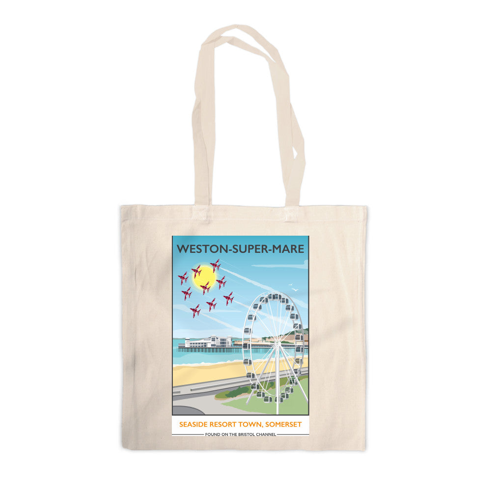 Weston Super Mare, Somerset Canvas Tote Bag