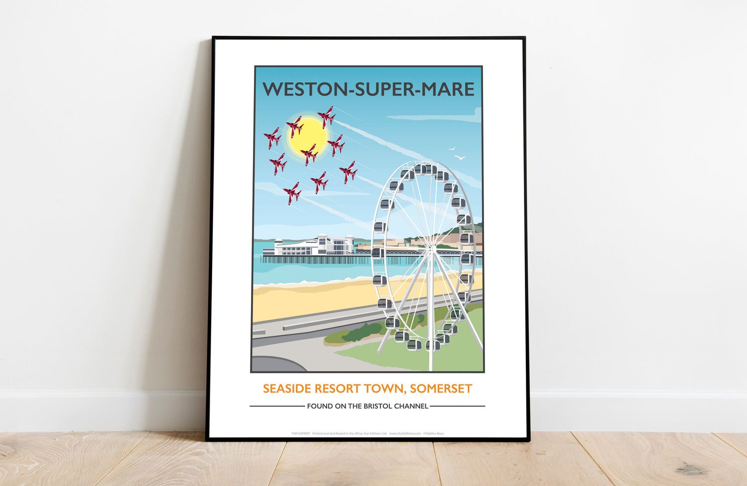 Weston Super Mare, Somerset - Art Print